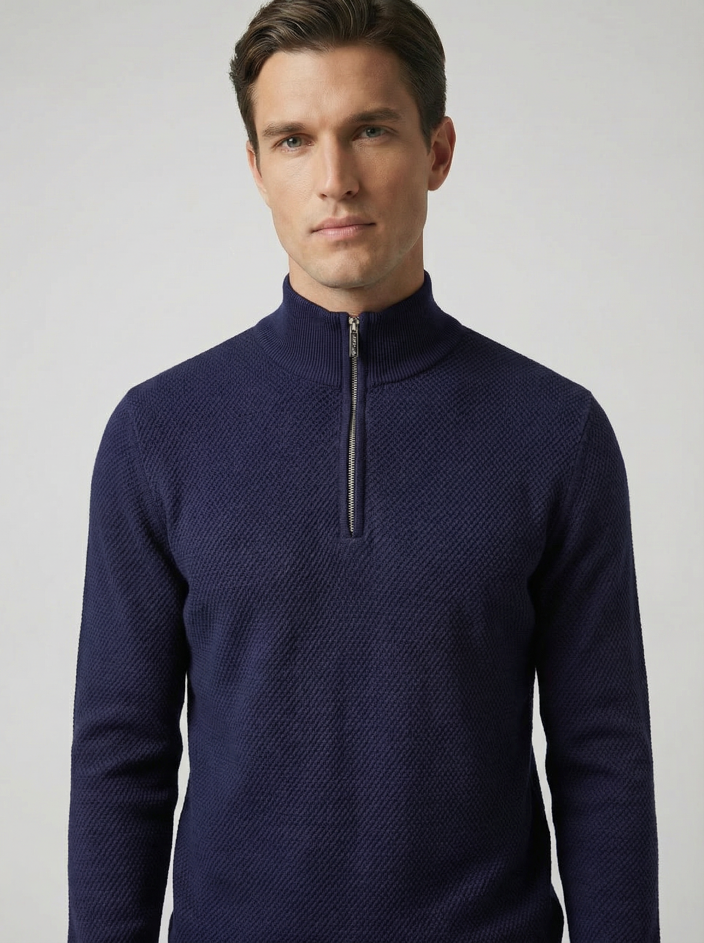 The Luca Quarter Zip Sweater