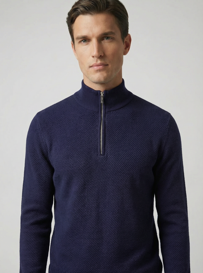 The Luca Quarter Zip Sweater