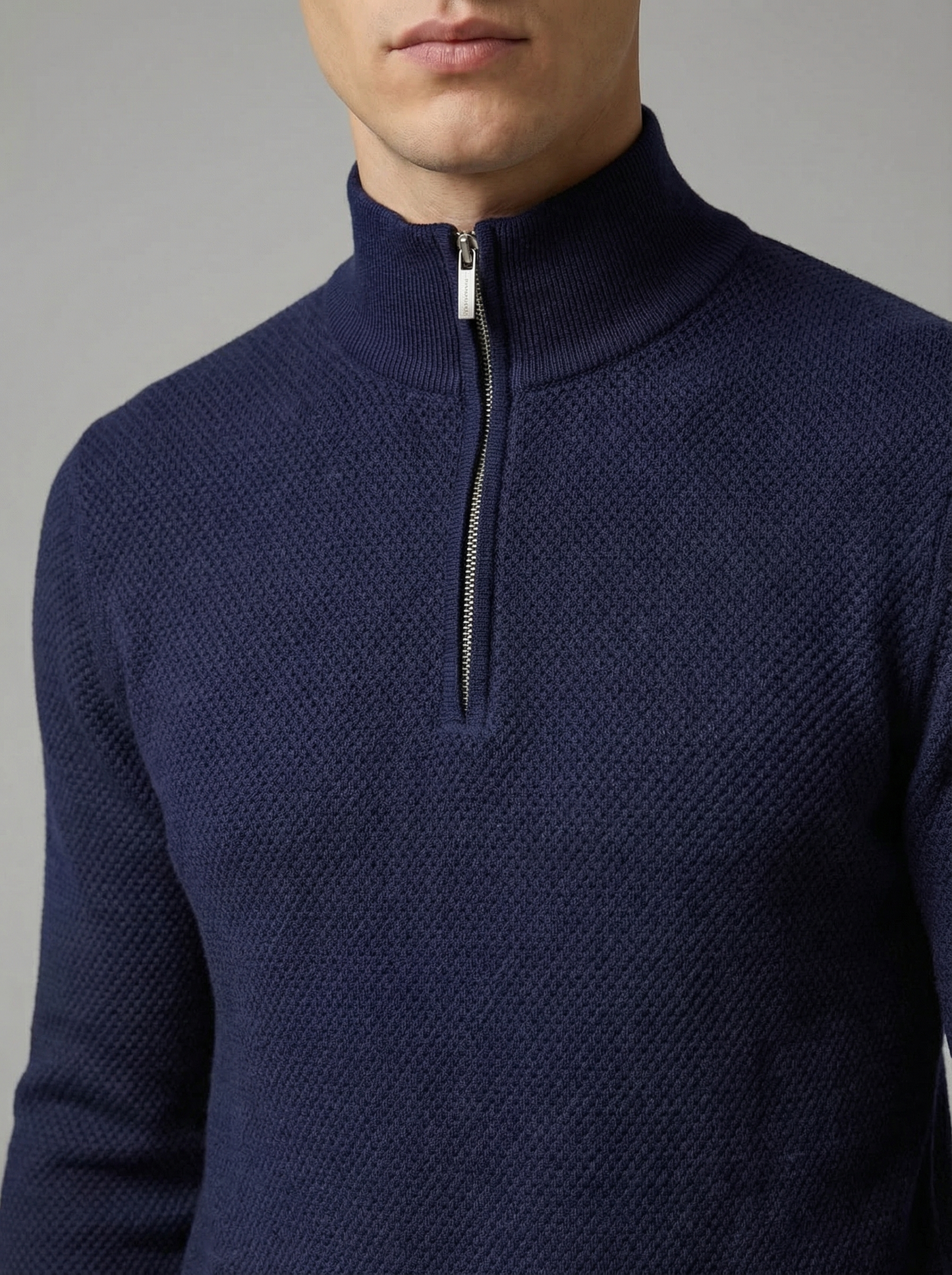 The Luca Quarter Zip Sweater