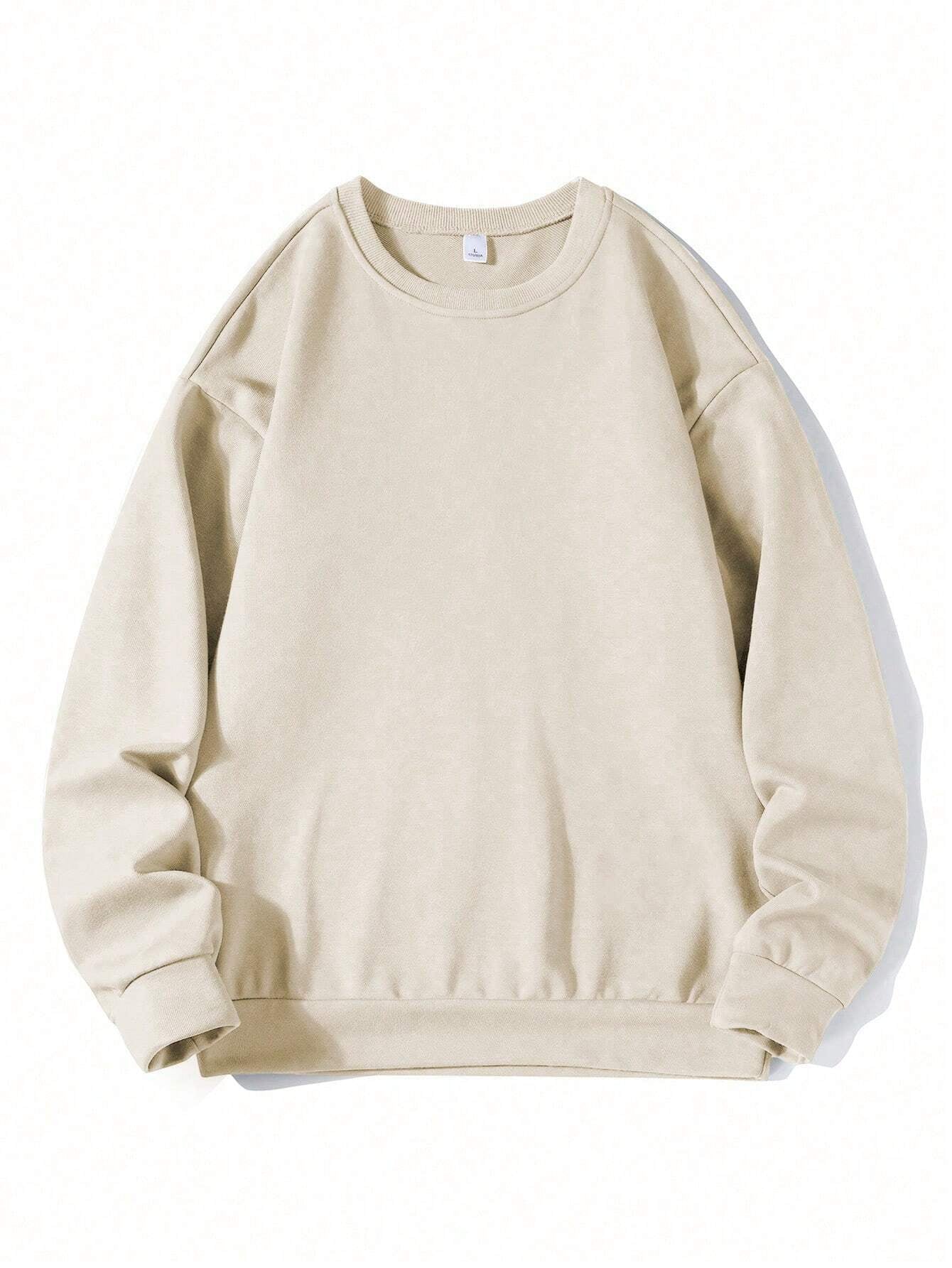 Men Drop Shoulder Sweatshirt