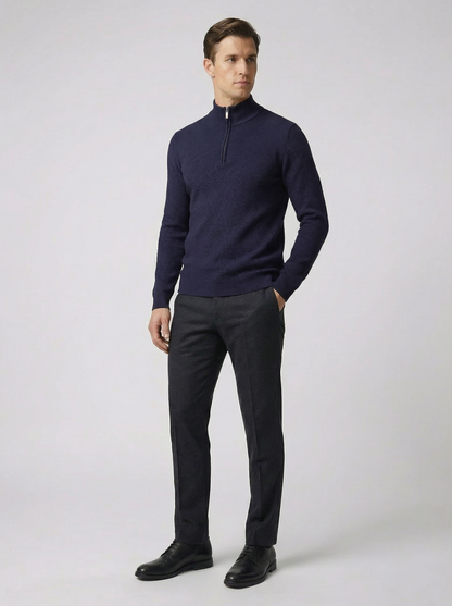 The Luca Quarter Zip Sweater