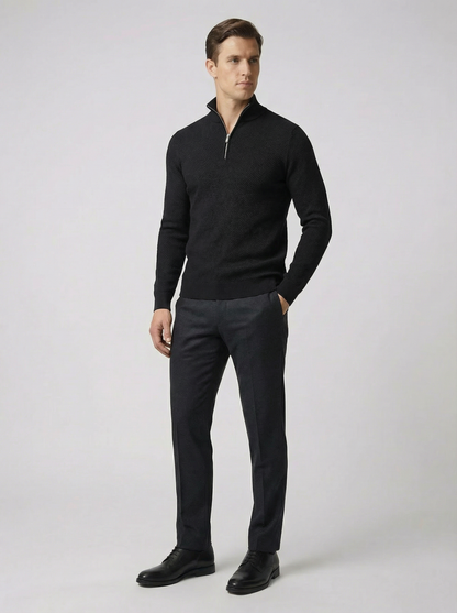 The Luca Quarter Zip Sweater