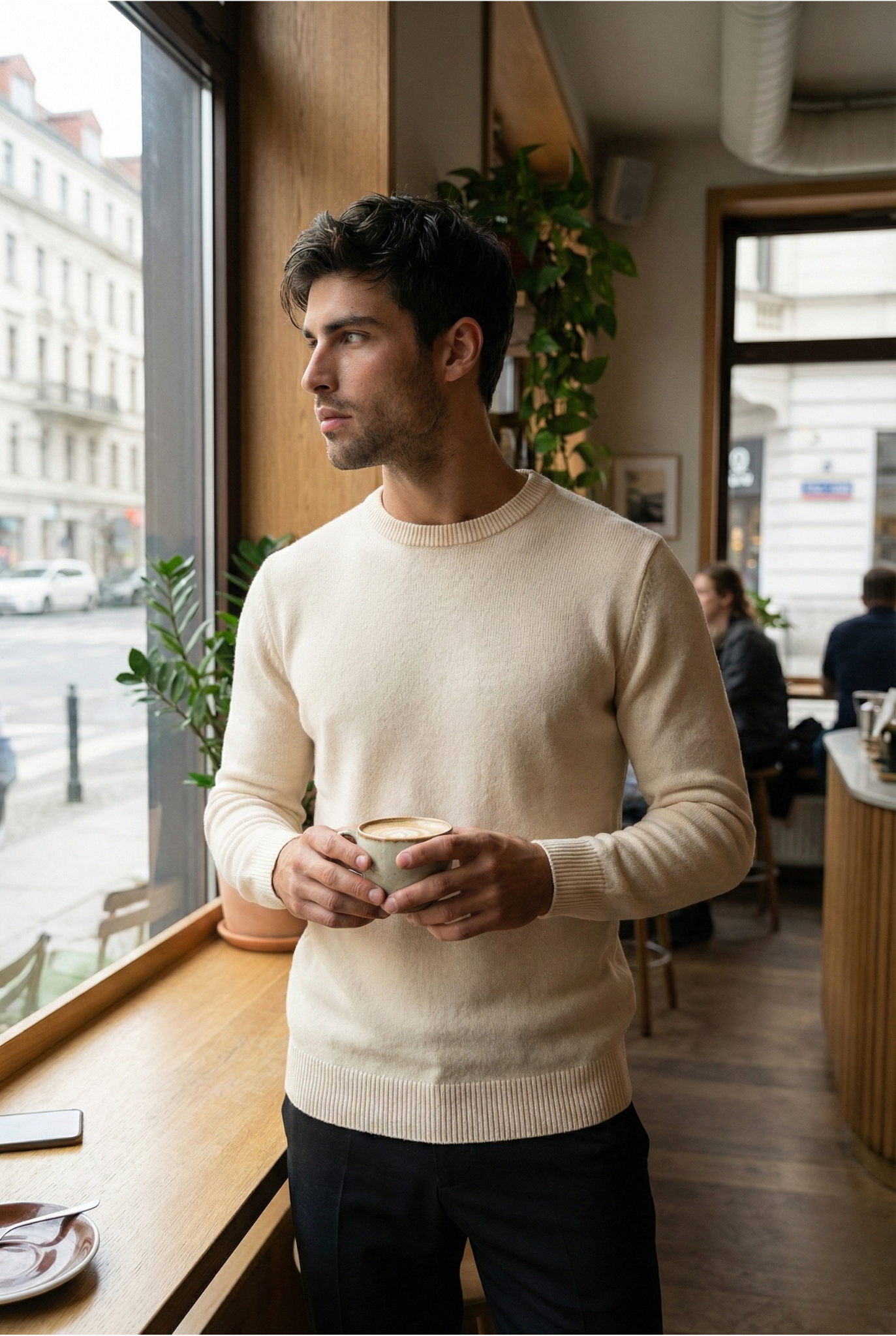 Der Mason Rundhalspullover