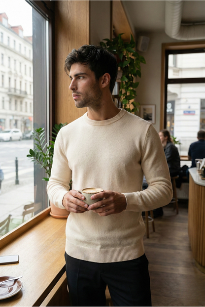 Der Mason Rundhalspullover