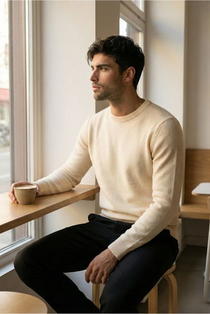 Der Mason Rundhalspullover