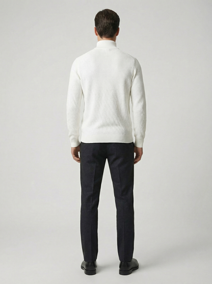 The Luca Quarter Zip Sweater