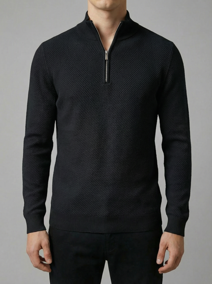 The Luca Quarter Zip Sweater