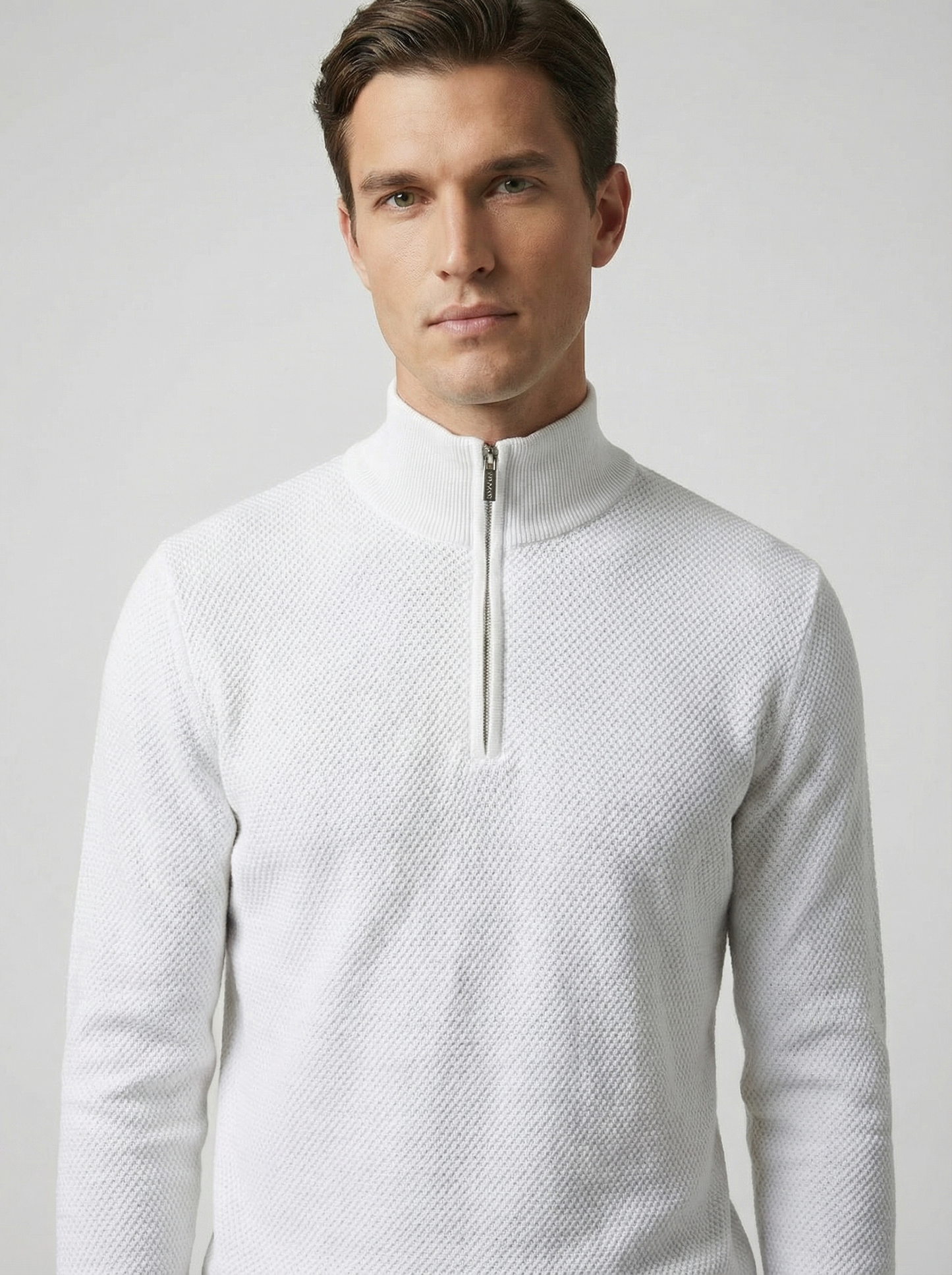 The Luca Quarter Zip Sweater