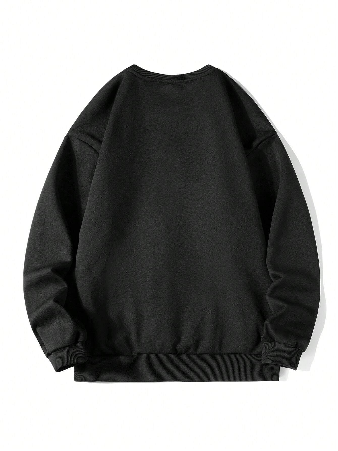 Men Drop Shoulder Sweatshirt