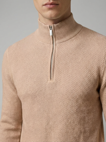 The Luca Quarter Zip Sweater
