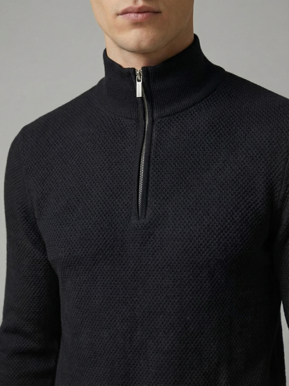 The Luca Quarter Zip Sweater