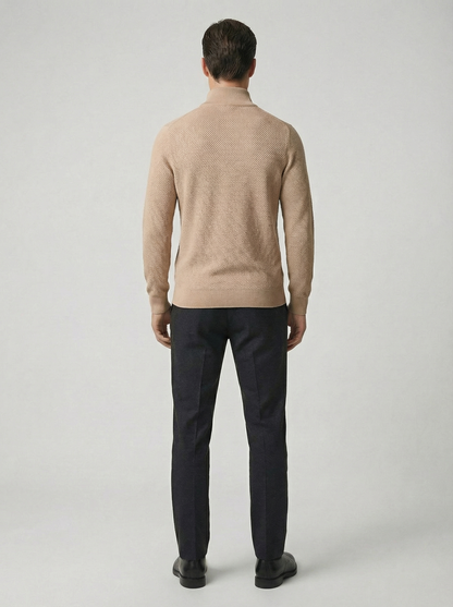 The Luca Quarter Zip Sweater