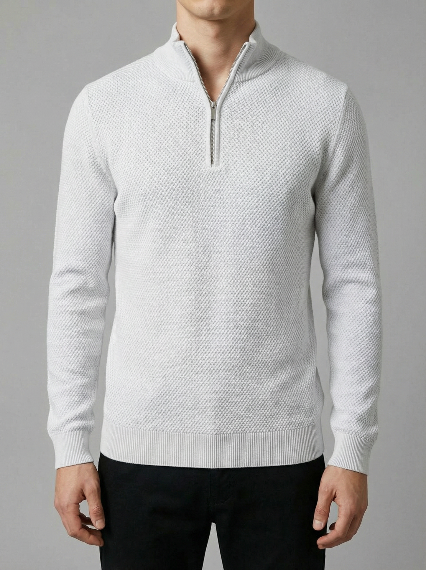 The Luca Quarter Zip Sweater