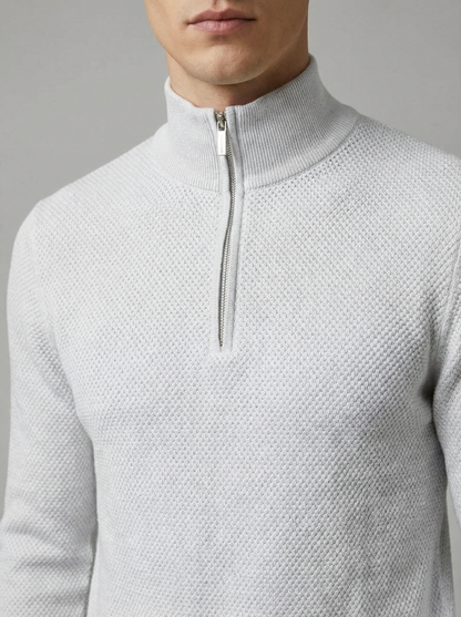 The Luca Quarter Zip Sweater
