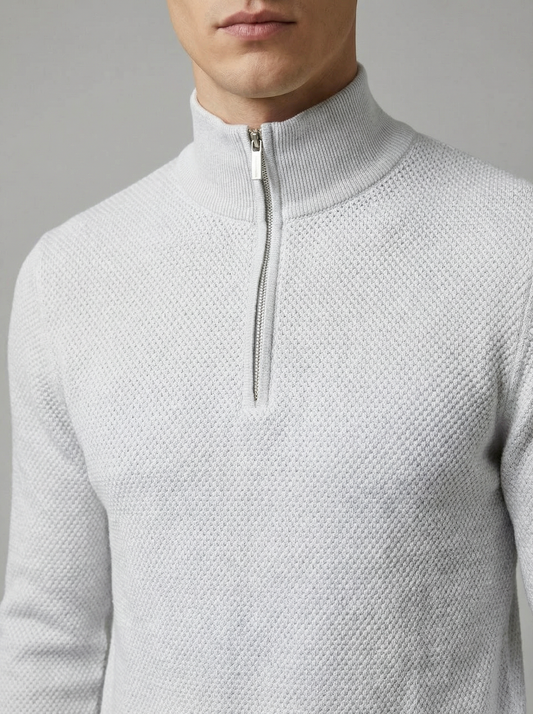 The Luca Quarter Zip Sweater