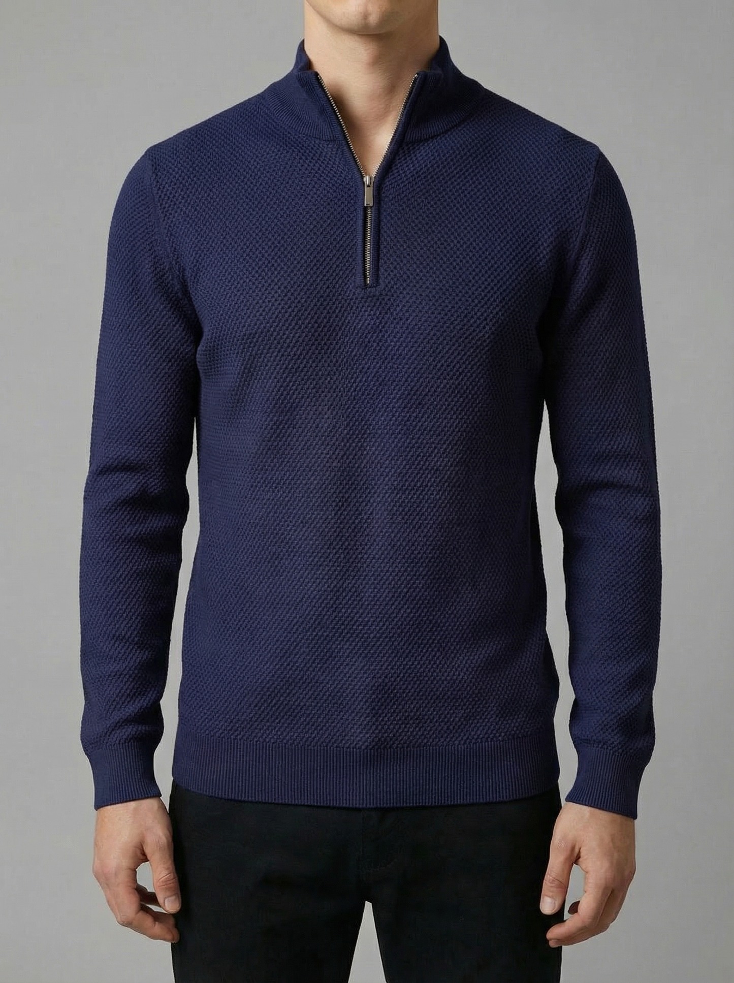 The Luca Quarter Zip Sweater