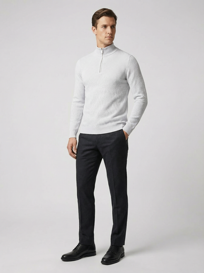The Luca Quarter Zip Sweater