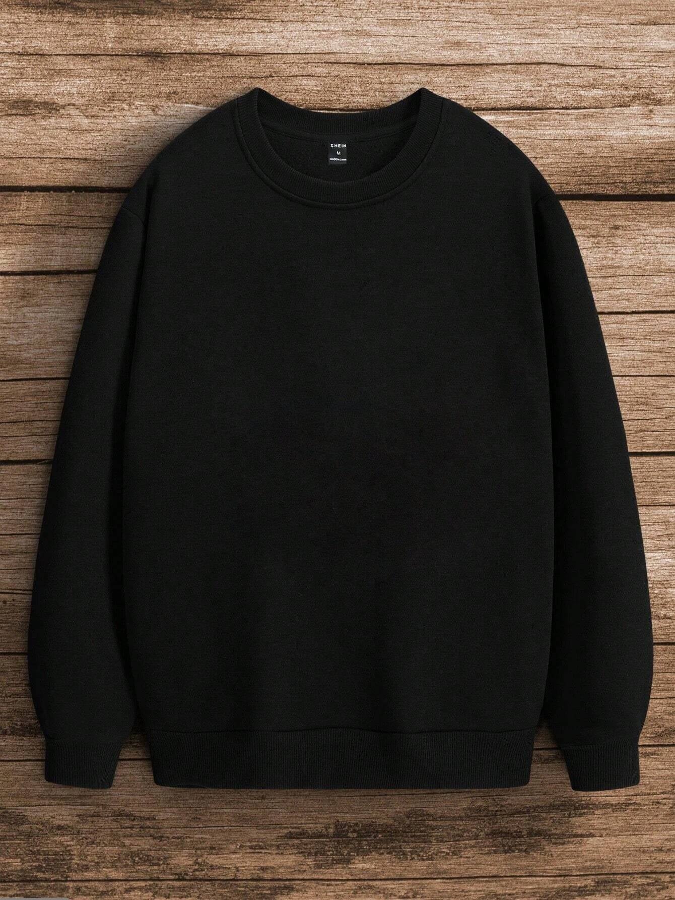 Manfinity Hypemode Men Solid round Neck Sweatshirt